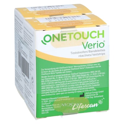 One Touch Verio Teststreifen B2B Medical