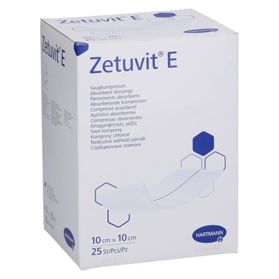 Zetuvit E Saugkompressen steril 10x10 cm B2B Medical