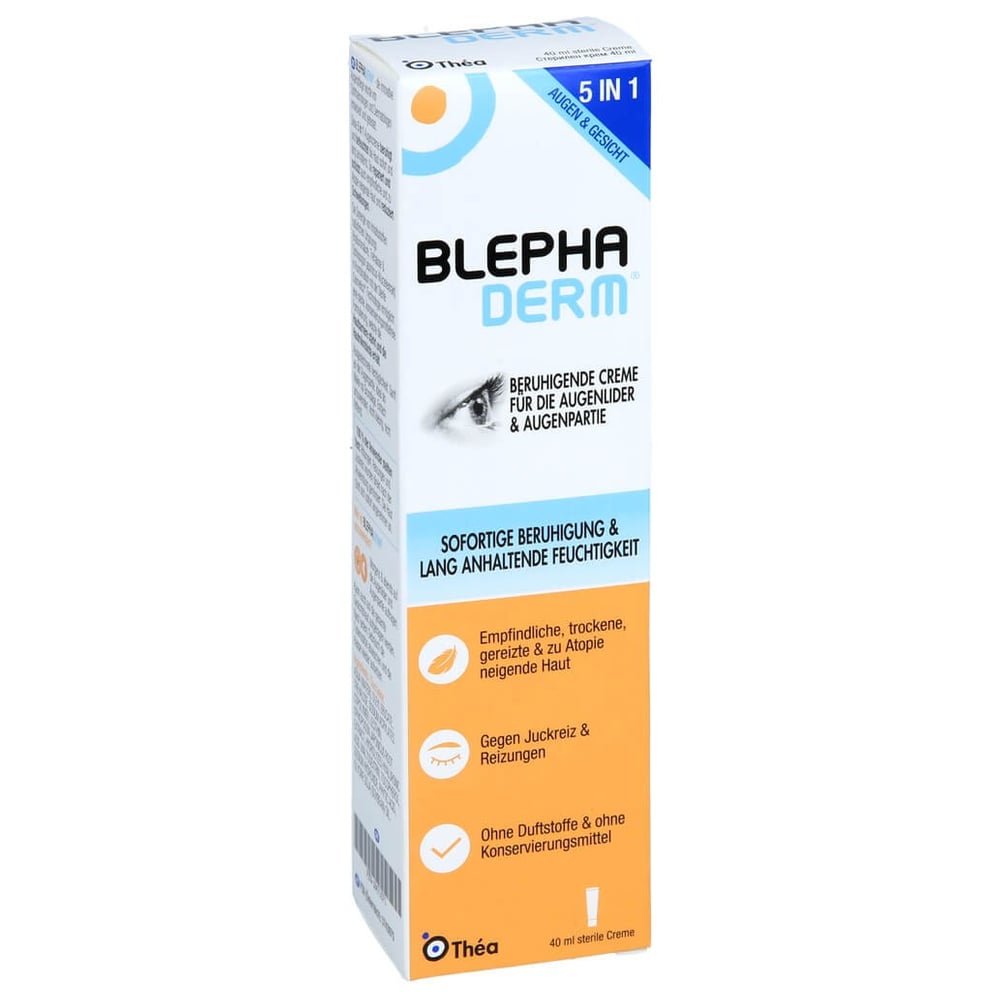 Blephaderm Augencreme steril