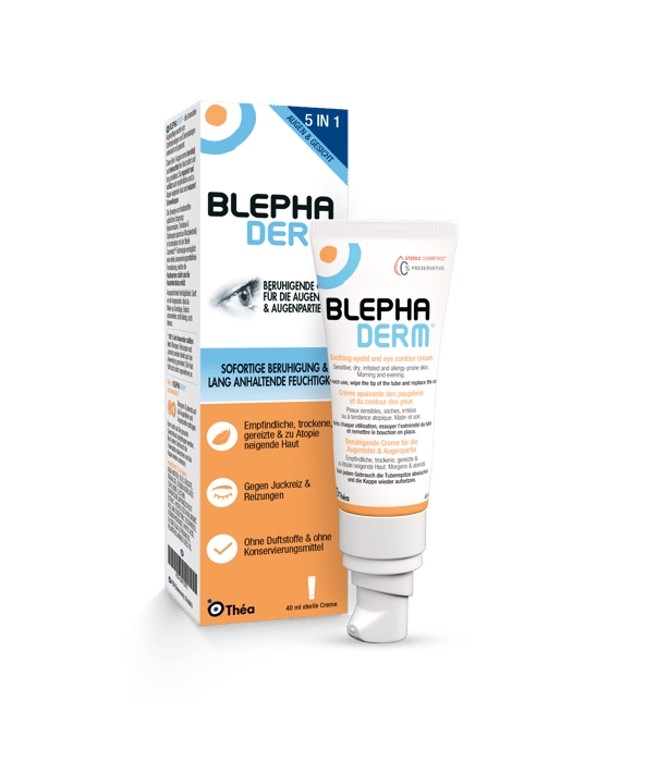 Blephaderm Augencreme steril