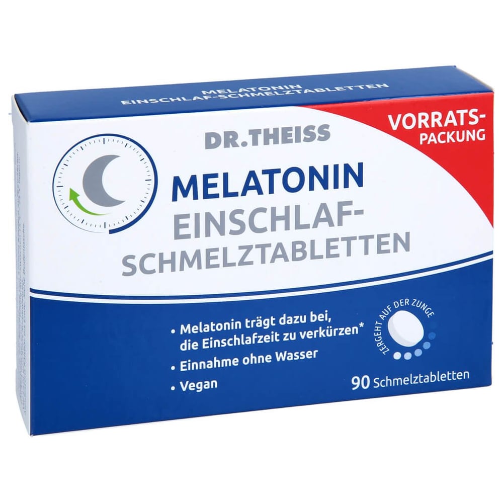 Dr. Theiss Melatonin Einschlaf-Schmelztabletten