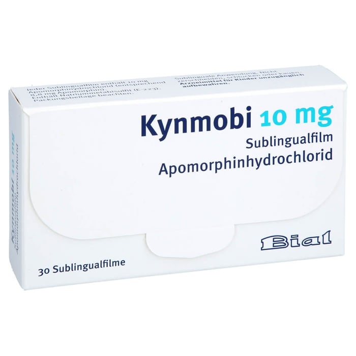Kynmobi 10 mg Sublingualfilm