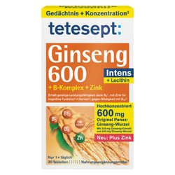 TETESEPT Ginseng 600 Filmtabletten
