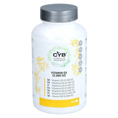 Cyb Vitamin D3 2000ie 365