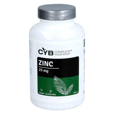 Cyb Zink 25mg Vegan