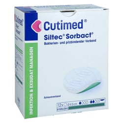 CUTIMED Siltec Sorbact PU-Verb.4,5cm o.Haftrand