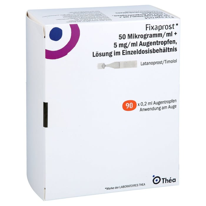 Fixaprost 50 Mikrogramm/ml + 5mg/ml Augentropfen