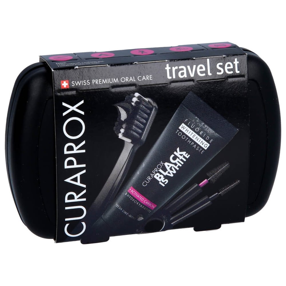 Curaprox Black is white Travel-Set