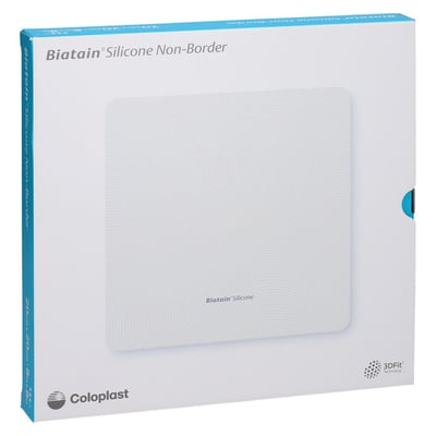 Biatain Silicone Non-Border Schaumverband 20x20 cm Produktbild 1