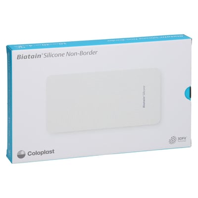 Biatain Silicone Non-Border Schaumverband 10x20 cm Kohlpharma Produktbild 1