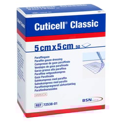 Cuticell Classic Wundgaze 5x5 cm B2B Medical