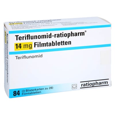 Teriflunomid-ratiopharm 14 mg