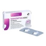 Naratriptan Adgc bei Migräne 2,5 mg