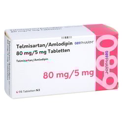 Telmisartan/Amlodipin 089PHARM 80 mg/5 mg