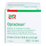 Opraclean Mullbinde z. Tampon.m. Jodoform 2 cmx5 m Produktbild 2