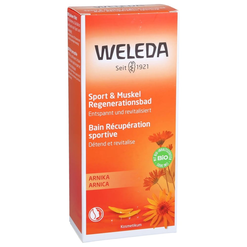 Weleda Sport und Muskel Regenerationsbad Arnika