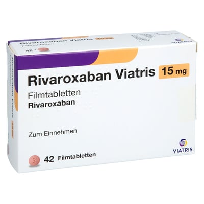 Rivaroxaban Viatris 15 mg