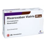 Rivaroxaban Viatris 20 mg Produktbild 1