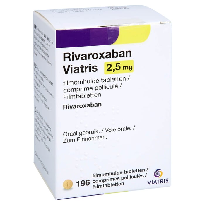 Rivaroxaban Viatris 2,5mg