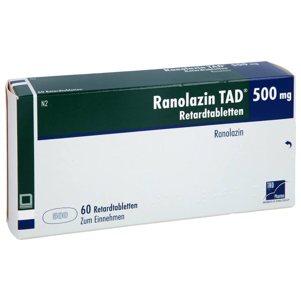 Ranolazin TAD 500 mg