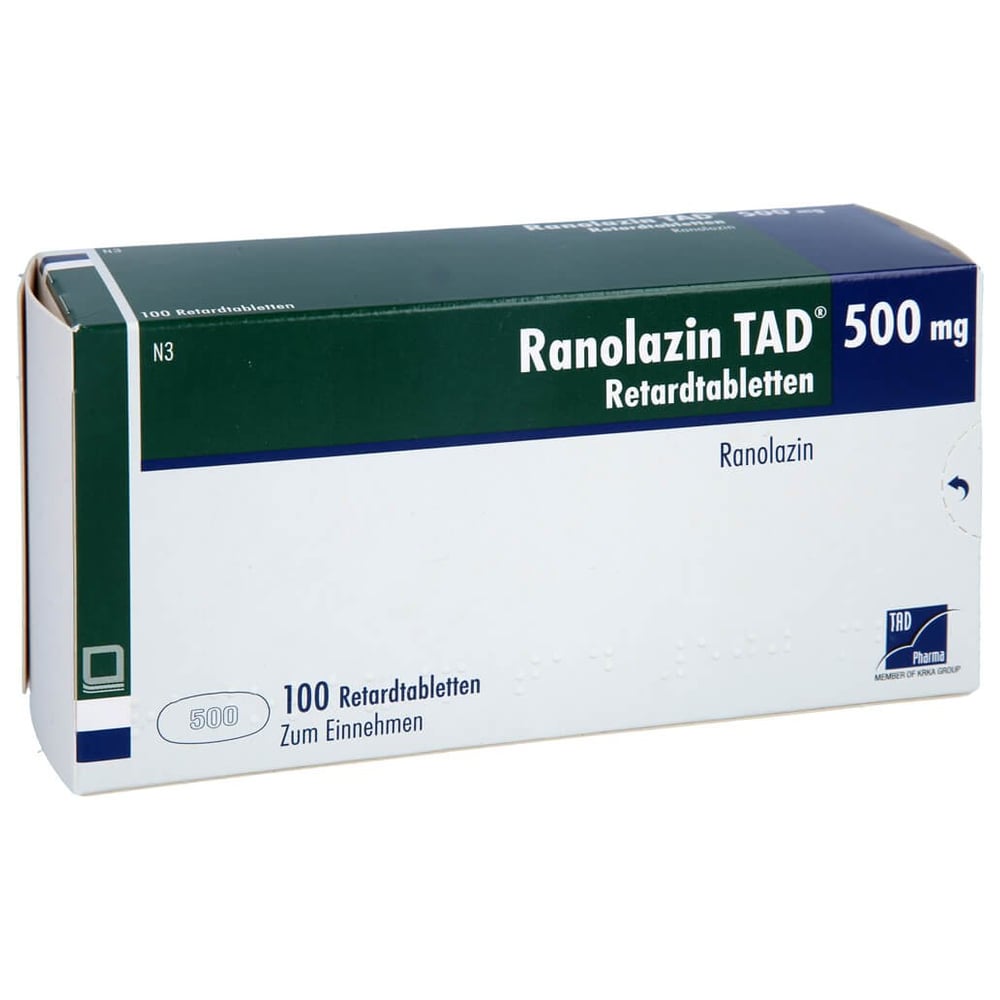 Ranolazin TAD 500 mg
