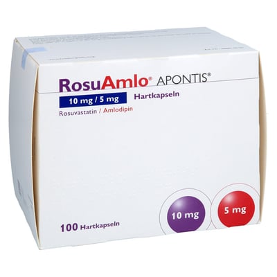 Rosuamlo Apontis 10 mg/5 mg Produktbild 1