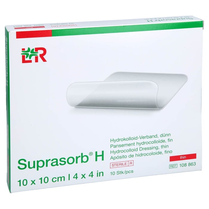 Suprasorb H Hydrokoll.Verb.dünn 10x10 cm