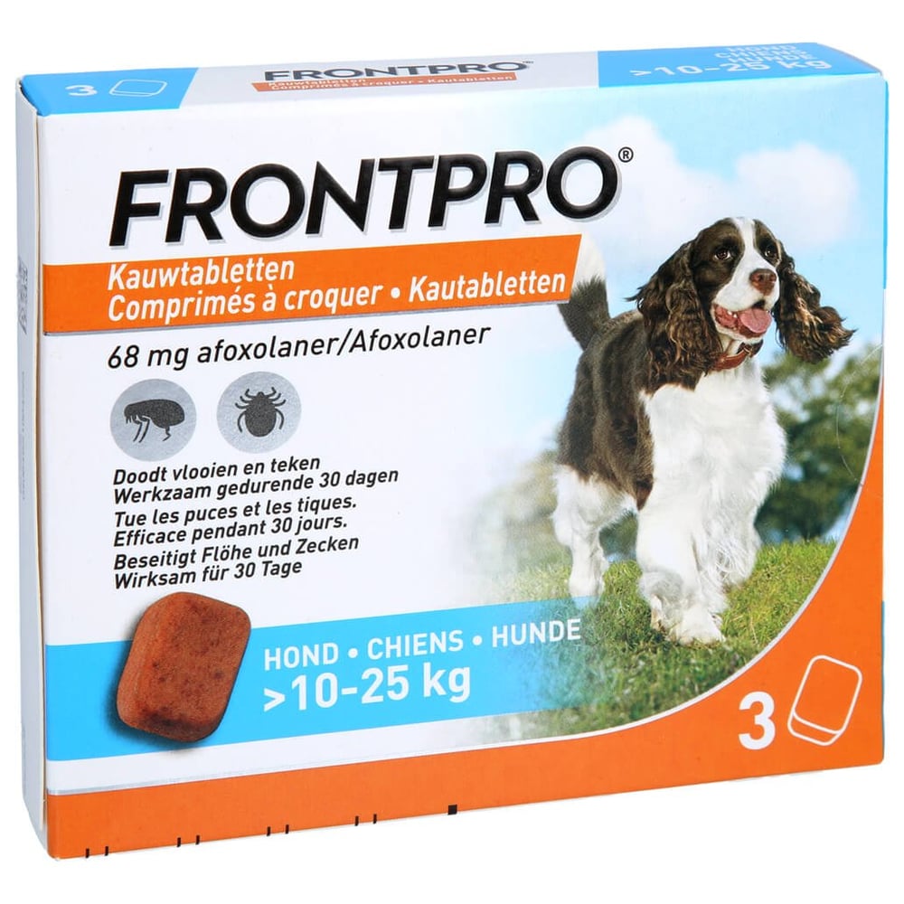 Frontpro 68mg Hund 10-25kg