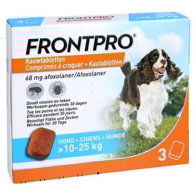 Frontpro 68mg Hund 10-25kg