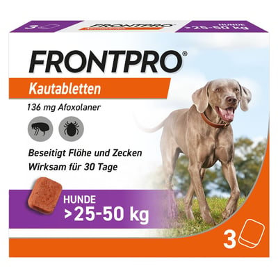 Frontpro 136 mg Hund 25-50