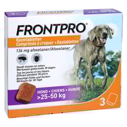 Frontpro 136mg Hund 25-50