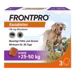 Frontpro 136mg Hund 25-50