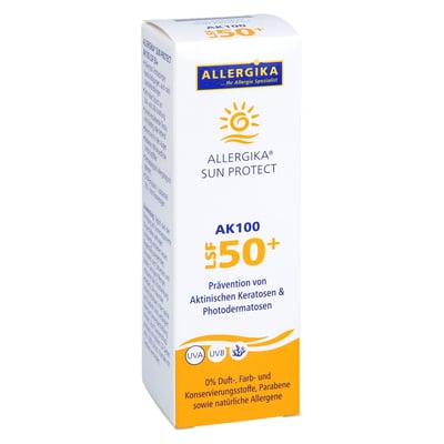 ALLERGIKA SUN PROTECT AK100 Creme LSF 50+ Produktbild 1