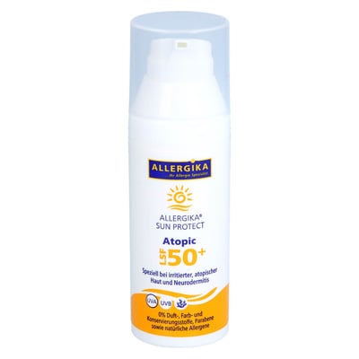 ALLERGIKA SUN PROTECT Atopic Creme LSF 50+ Produktbild 1