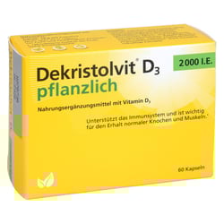 Dekristolvit D3 2000 I.E. pflanzlich