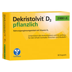 Dekristolvit D3 2000 I.E. pflanzlich