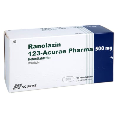 Ranolazin 123-Acurae Pharma 500 mg