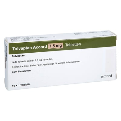 Tolvaptan Accord 7,5 mg