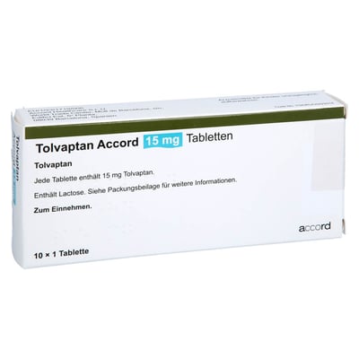 Tolvaptan Accord 15 mg