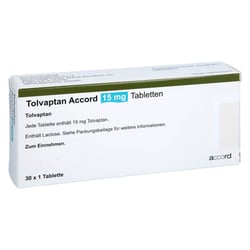Tolvaptan Accord 15 mg
