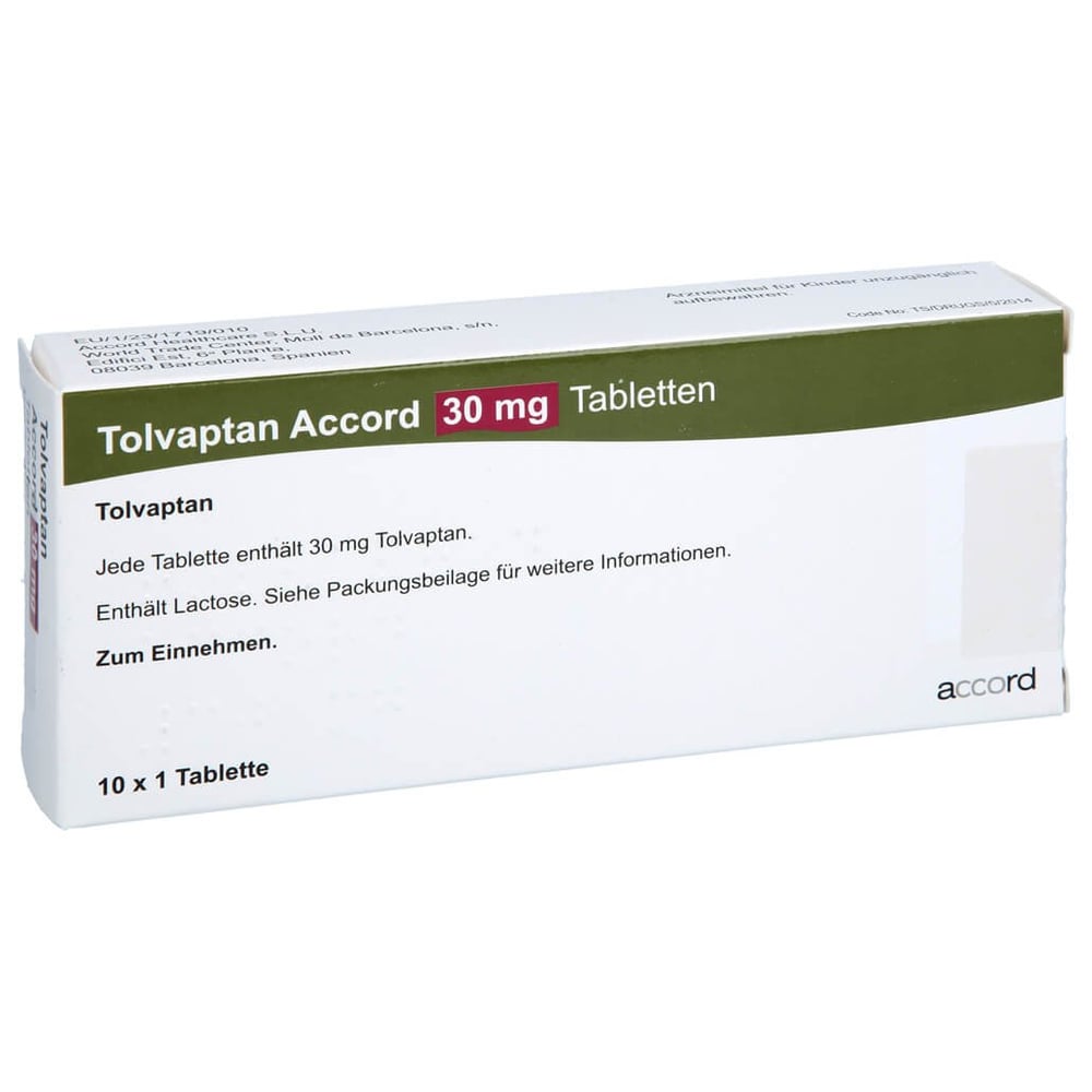 Tolvaptan Accord 30 mg