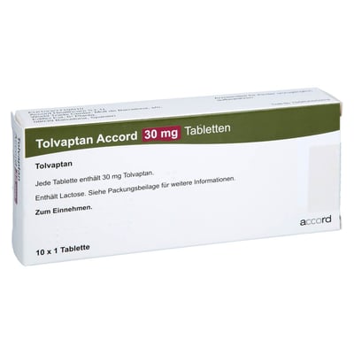 Tolvaptan Accord 30 mg
