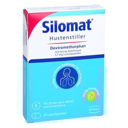 Silomat Hustenstiller Dextromethorphan mit Honig-Geschmack 7,7 mg Lutschpastillen