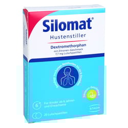 Silomat Hustenstiller Dextromethorphan mit Zitronen-Geschmack 7,7 mg Lutschpastillen