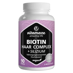 Biotin Haar Vitamine Komplex hochdosiert +Silizium