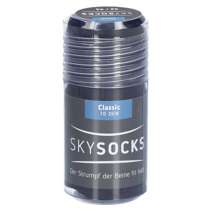 SKYSOCKS classic 70den AD 42/43 navy Produktbild 1