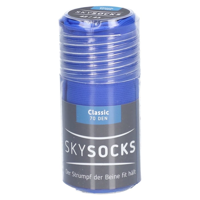SKYSOCKS classic 70den AD 42/43 blue Produktbild 1
