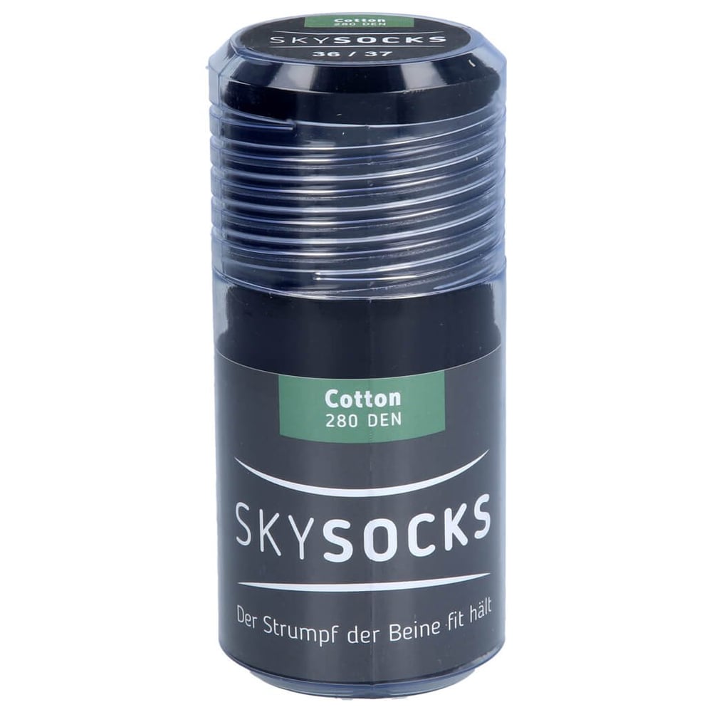 Skysocks Cotton 280den Ad 36/37 black