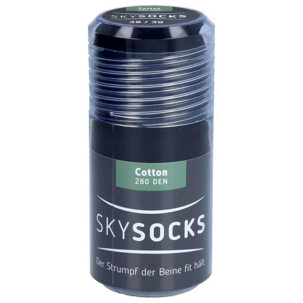 Skysocks Cotton 280den Ad 38/39 black