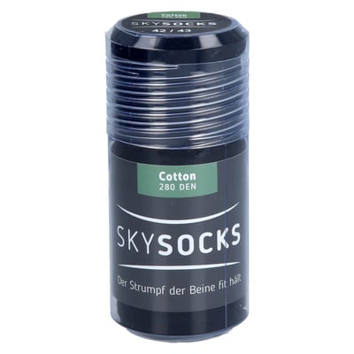 Skysocks Cotton 280den Ad 42/43 black